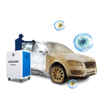 Lavadora de autos completamente automática con tanque de agua